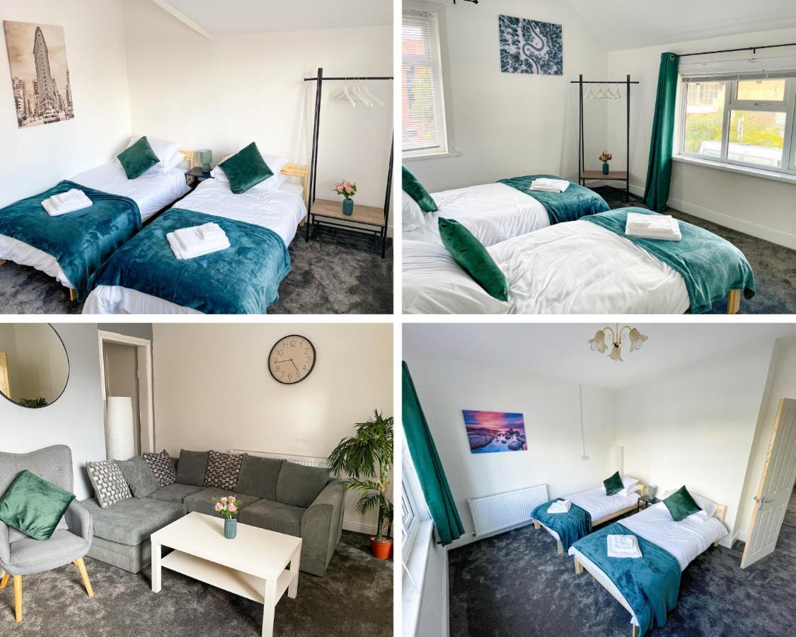 Perfect For Contractors & Families! 7 Beds Free Parking Appartement Birmingham Buitenkant foto